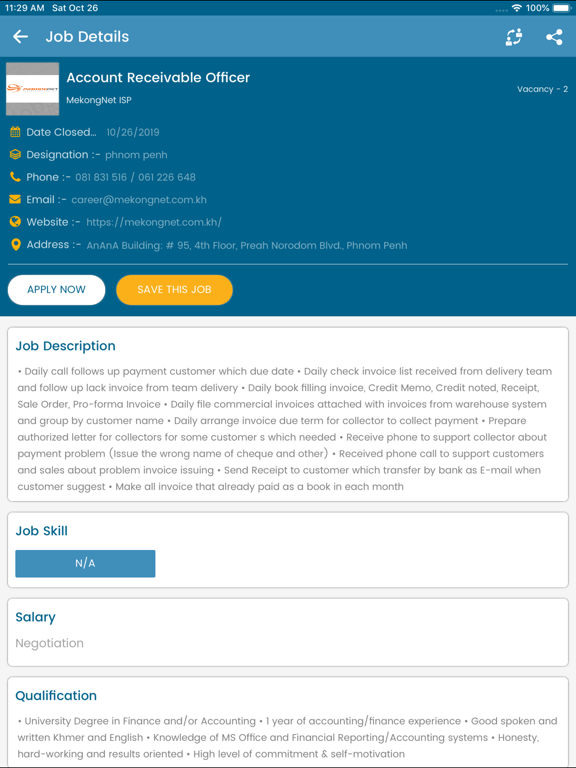 Screenshot #6 pour Jobpending