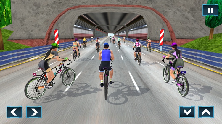 BMX Bicycle Racing Game screenshot-3