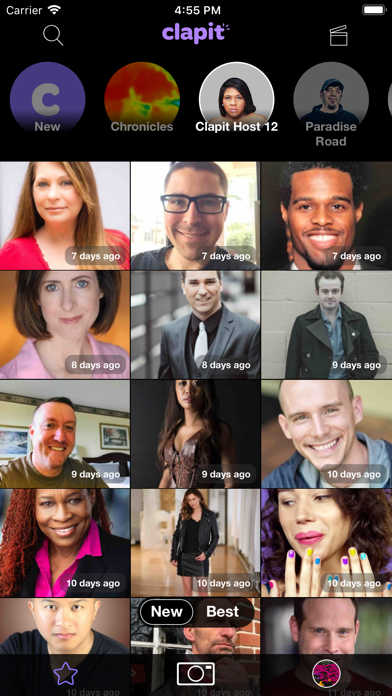 Clapit iPhone screenshot 4 - Entertainment app