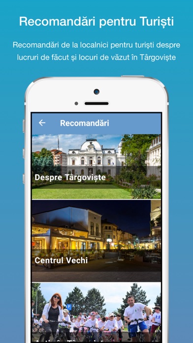 Târgoviște City App Screenshot