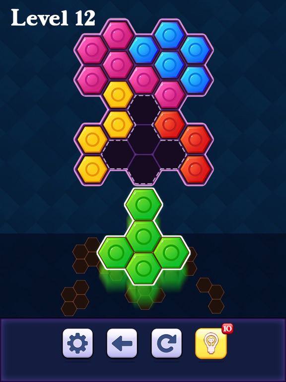 Screenshot #6 pour Block Hexa Puzzle 2019