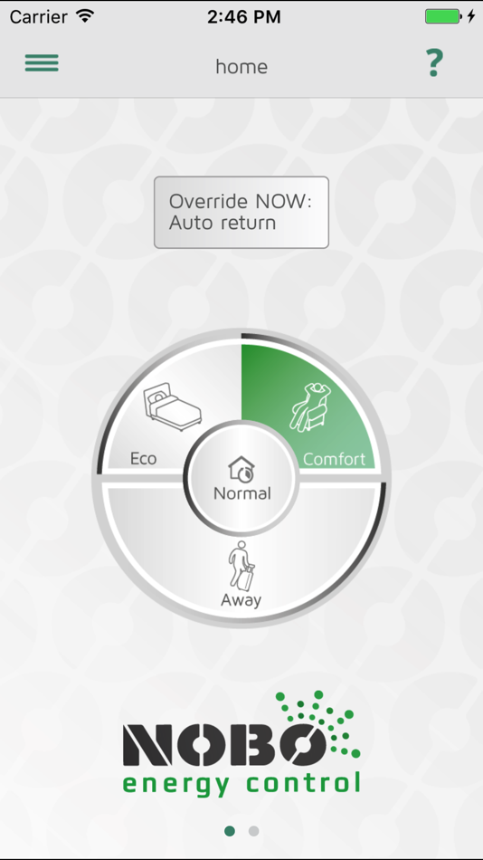 #2. Nobo Energy Control (iOS) 由: GLEN DIMPLEX EUROPE HOLDINGS LIMITED
