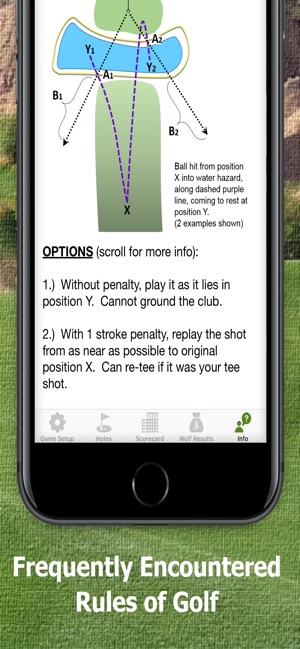 Golf Game Golf Course Scorecard App Wolf Plus On The App Store