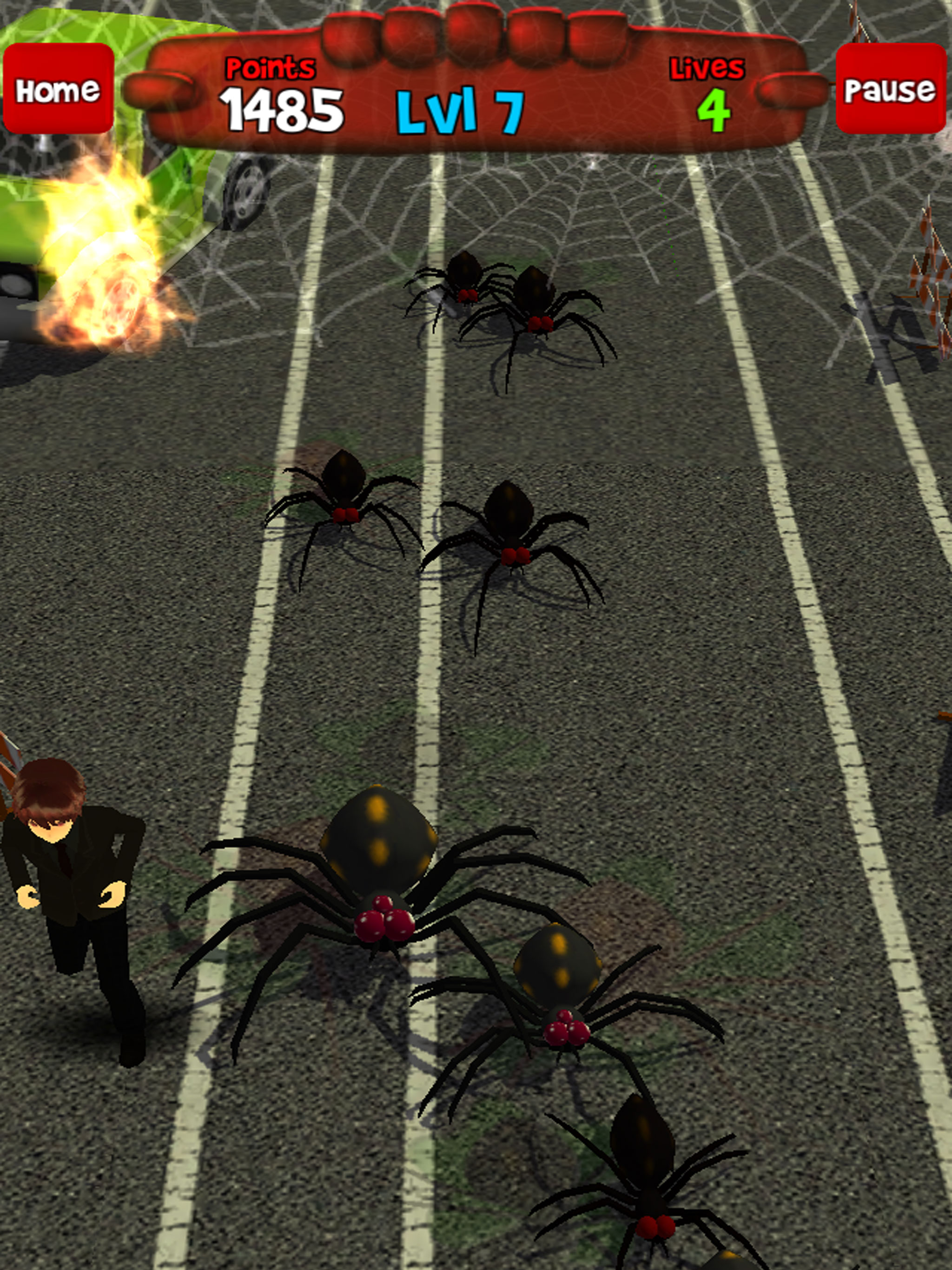 Spiders Smasher: Mutants bugs screenshot 6