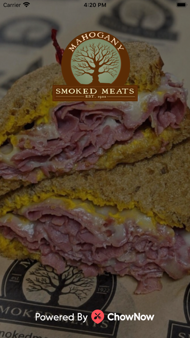 Mahogany Smoked Meats Screenshot