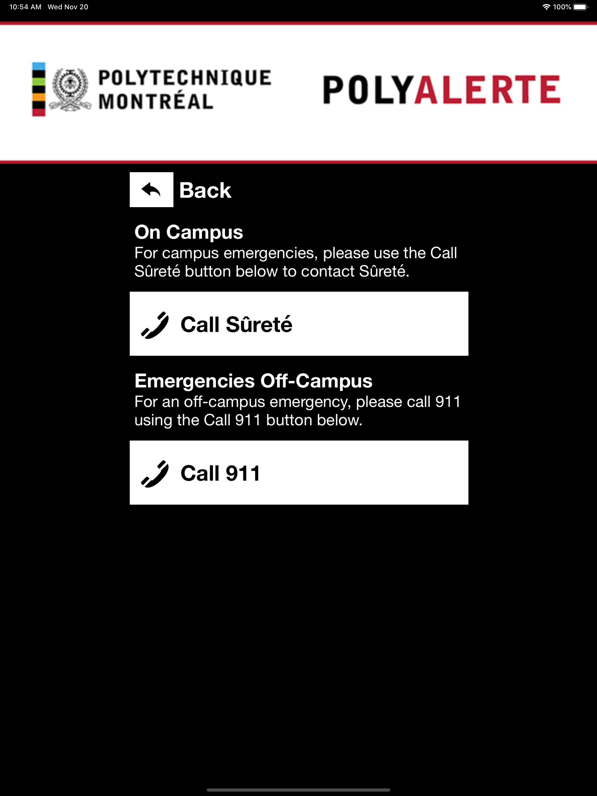 PolyAlerte screenshot 10