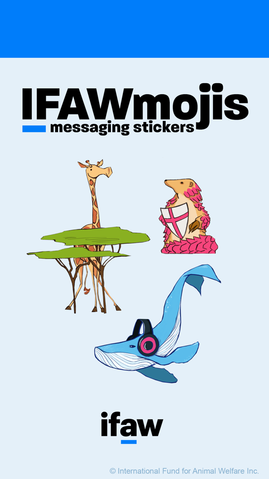 #1. IFAWmojis (iOS) 由: Bare Tree Media Inc
