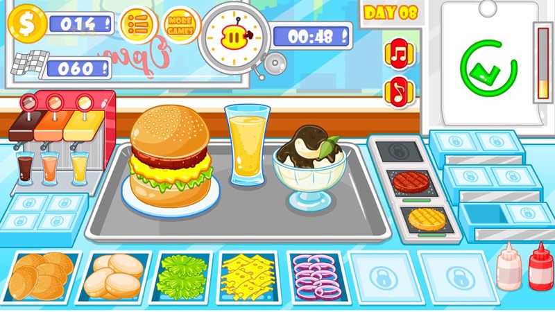 Burger shop fast food screenshot 4