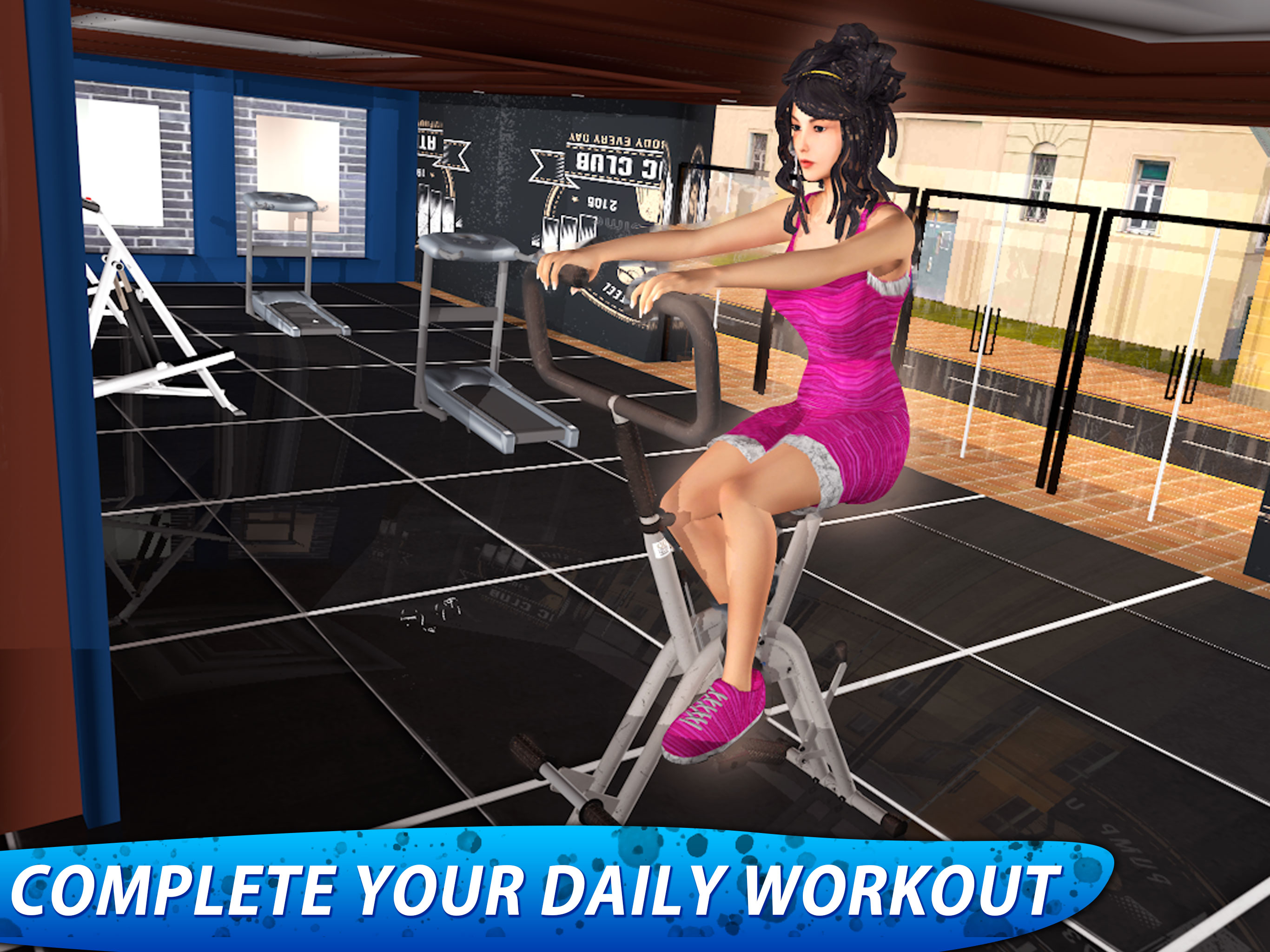 Virtual Fitness Girl Life screenshot 9
