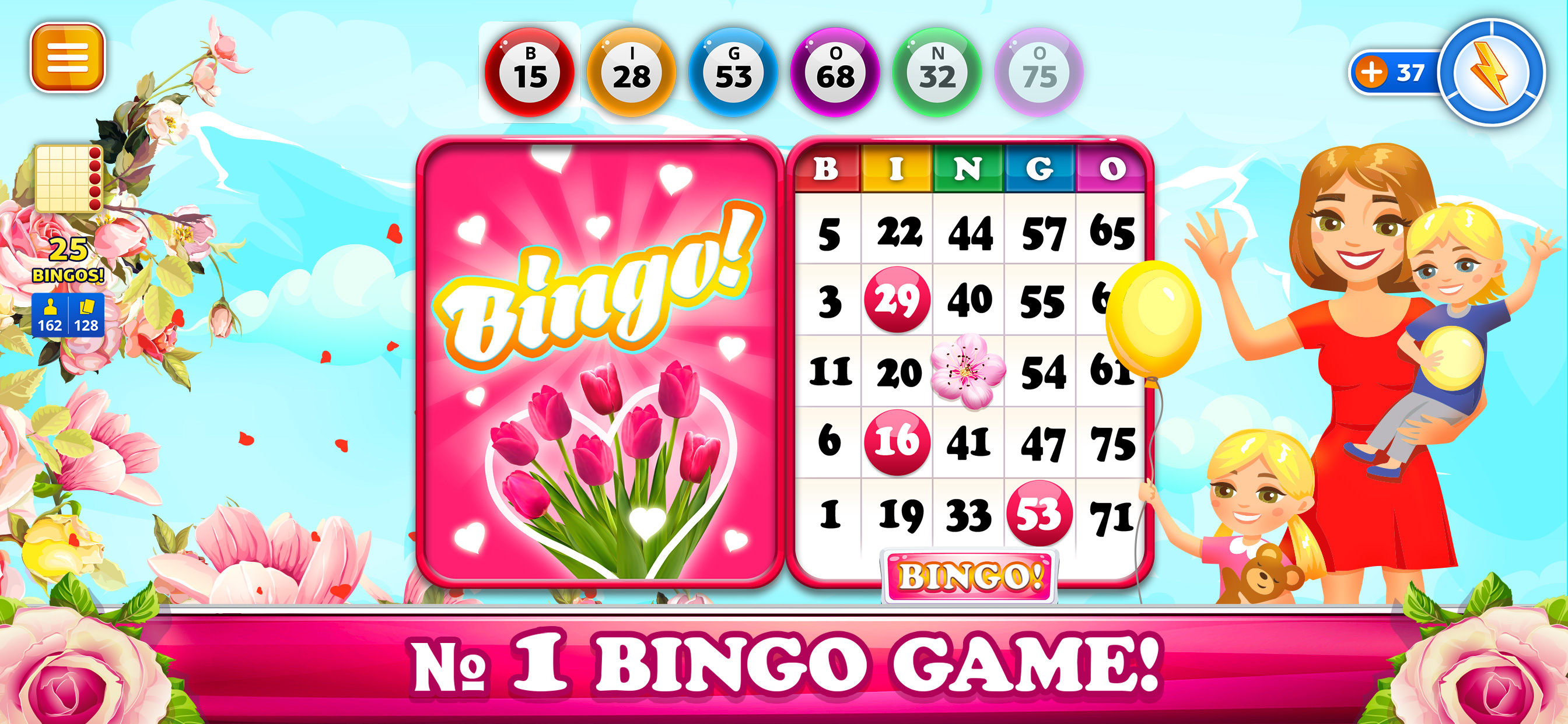 BINGO Mothers Day Holiday 2024