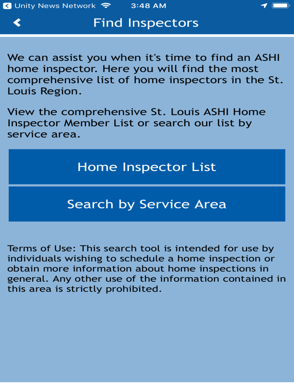 St. Louis ASHI iPad screenshot 1 - Business app