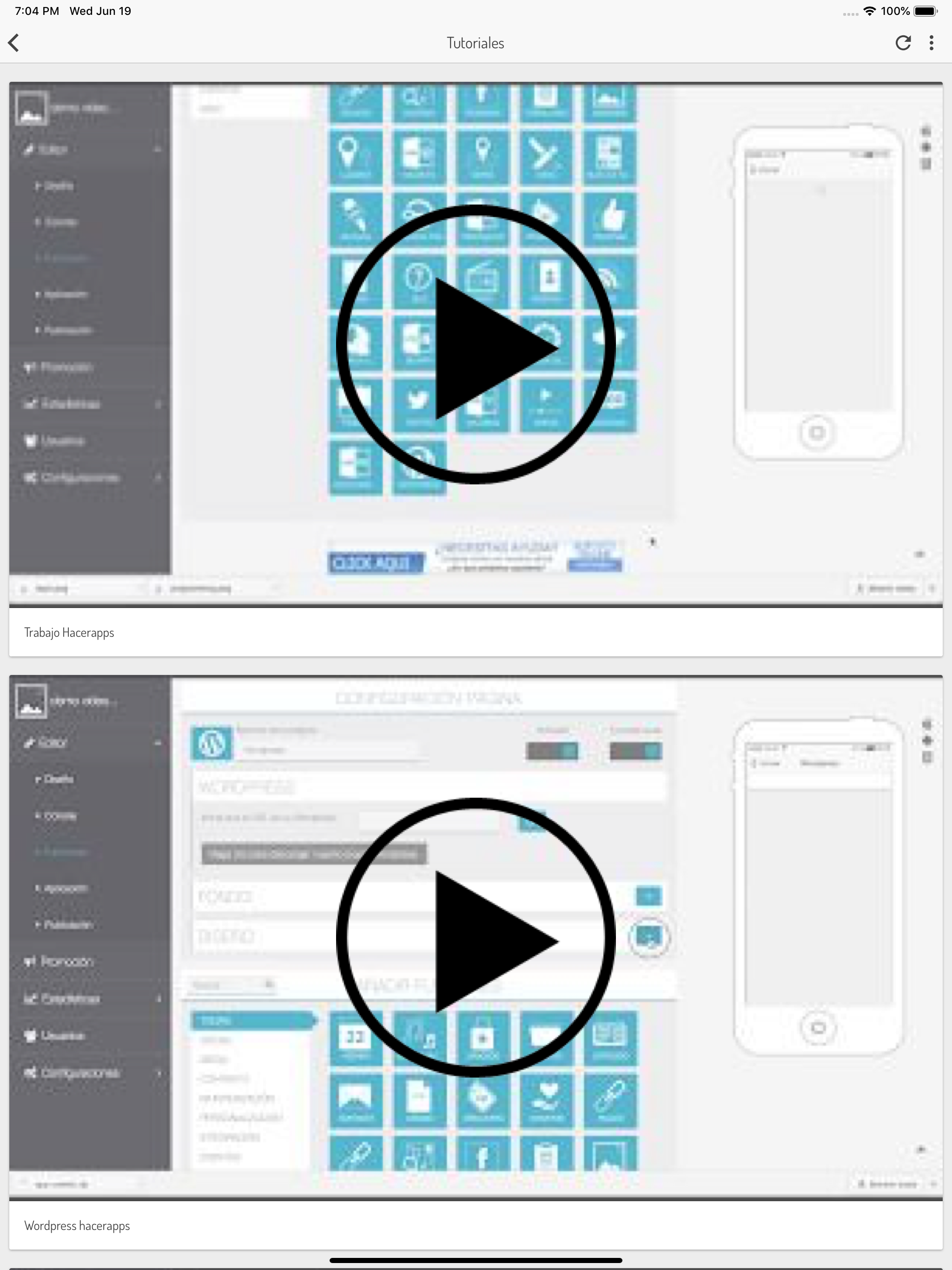 Hacerapps - Crea tu app