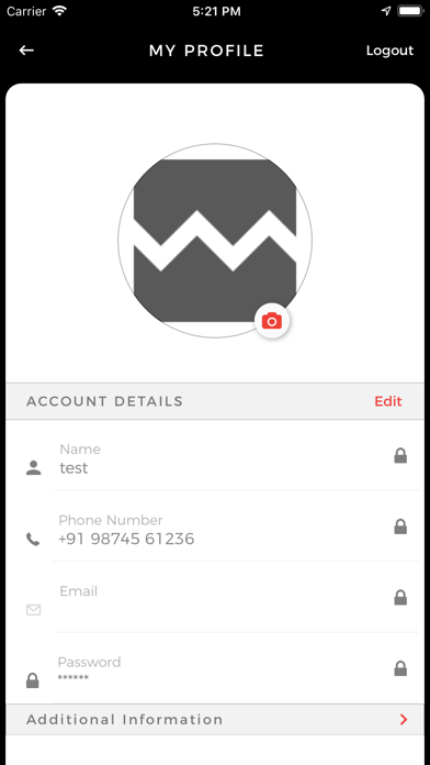 App screenshot