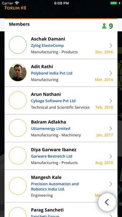 YPO Infinite Pune Screenshot