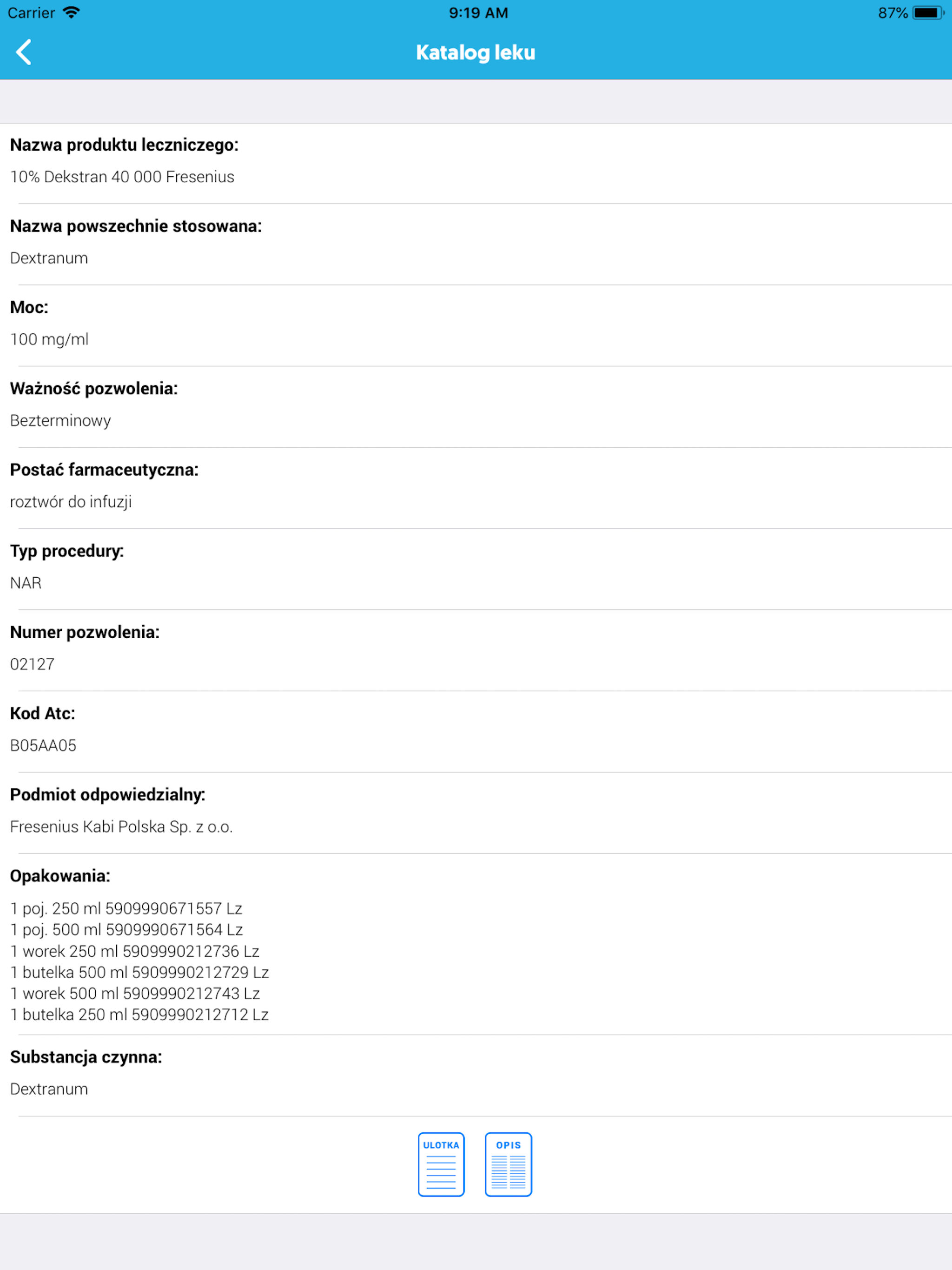 Apteczka Domowa screenshot 12