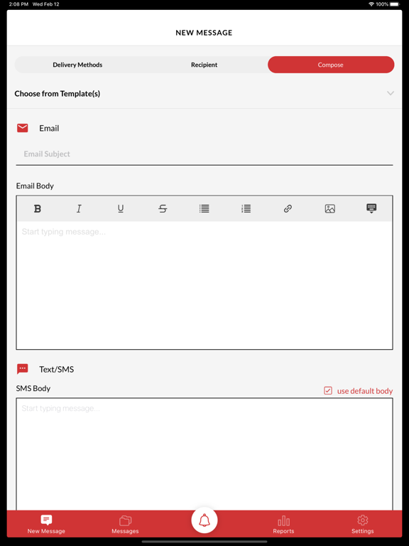 Regroup AlertManager iPad screenshot 4 - Business app