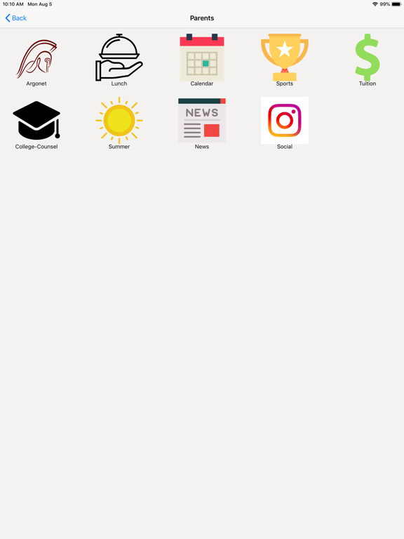 Rutgers Prep School iPad screenshot 4 - Education app
