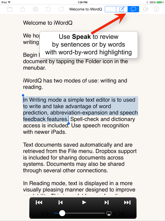 Screenshot #5 pour iWordQ Pro CA
