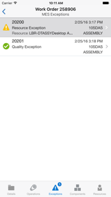 Discrete Prod Supervisor EBS screenshot