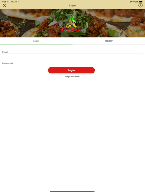 Banelly Taqueria iPad screenshot 6 - Food & Drink app