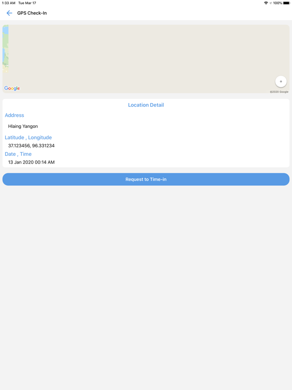 DailyHRMS iPad screenshot 2 - Business app