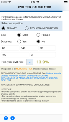 Indigenous CVD Risk Calculator screenshot 4