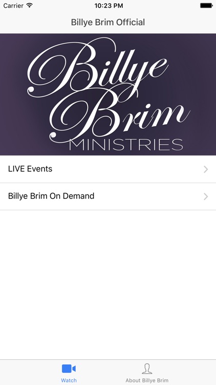 Billye Brim Official