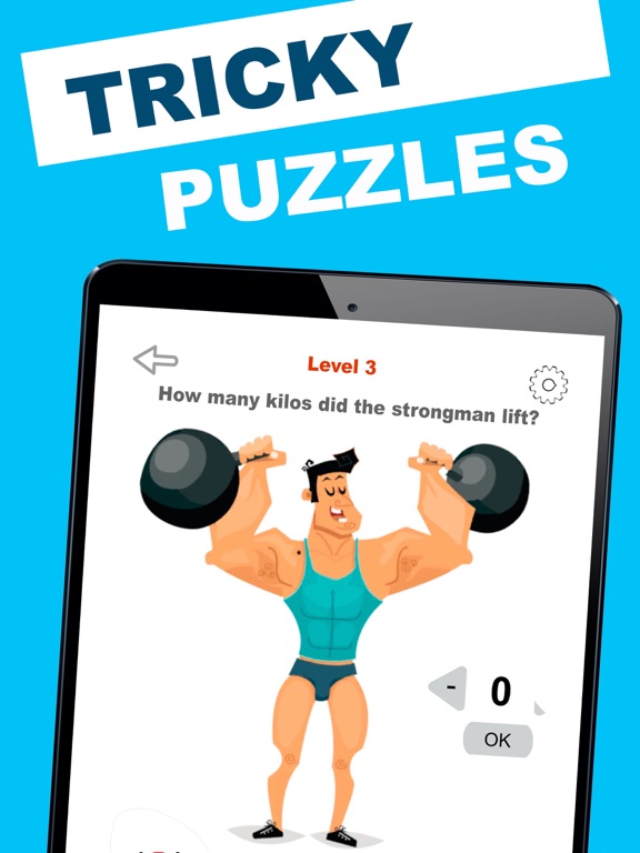 My game Tricky brain test iq iPad screenshot 1 - Games app