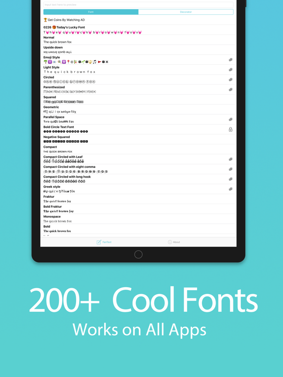 Fancy Text Keyboard Cool Fontsのおすすめ画像1