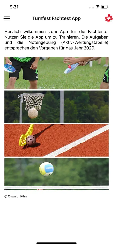 Turnfest Trainings-App
