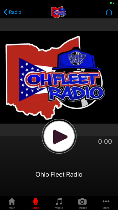 Screenshot #1 pour OH Fleet Radio