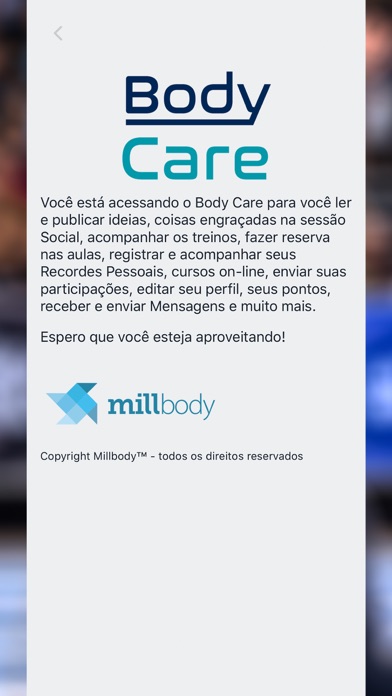 Body Care Screenshot