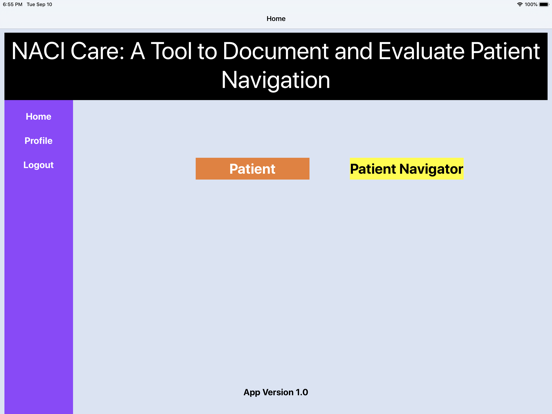 NACI Care iPad screenshot 7 - Medical app
