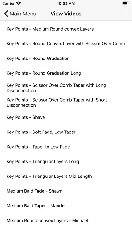 The Barber & Short Hair System