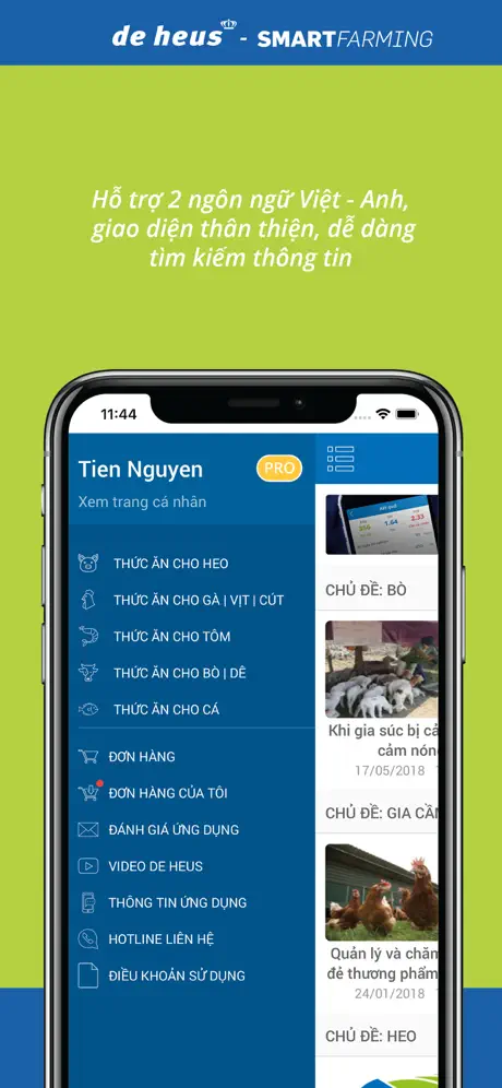 De Heus Mobile App