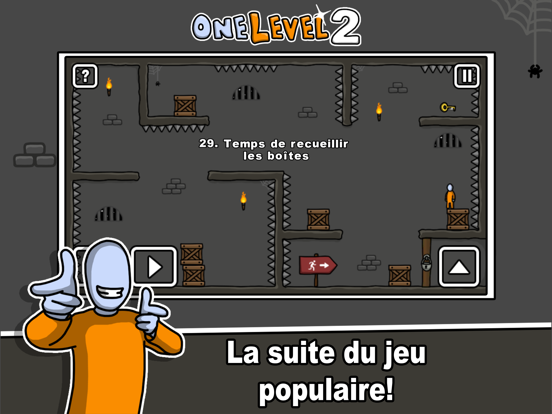 Screenshot #4 pour One Level 2 Stickman Jailbreak