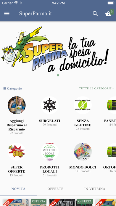 SuperParma.it - Spesa Online Screenshot