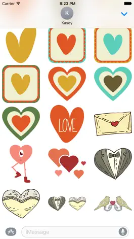Game screenshot Heart Sticker Pack apk