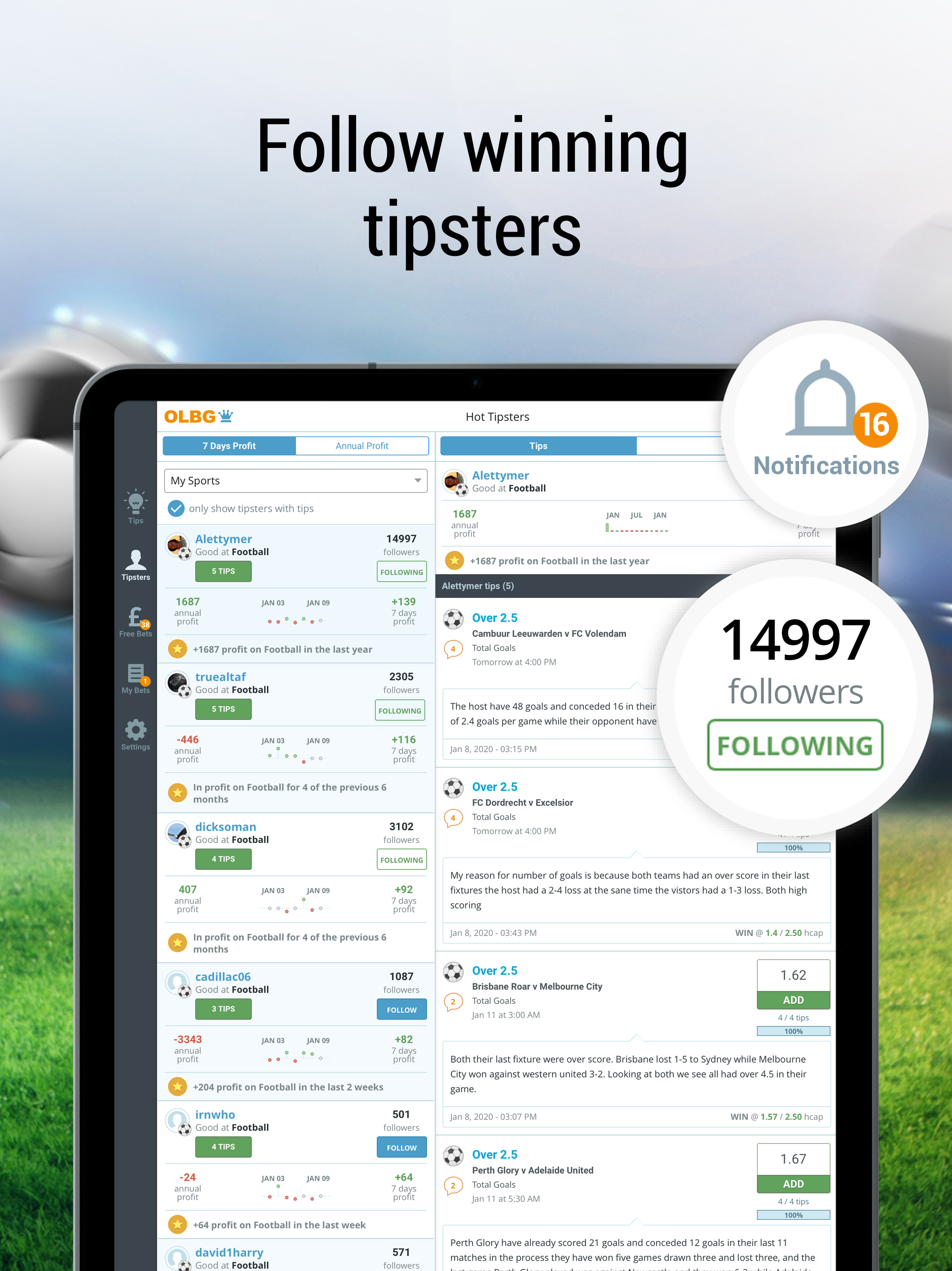 Sports Betting Tips by OLBG