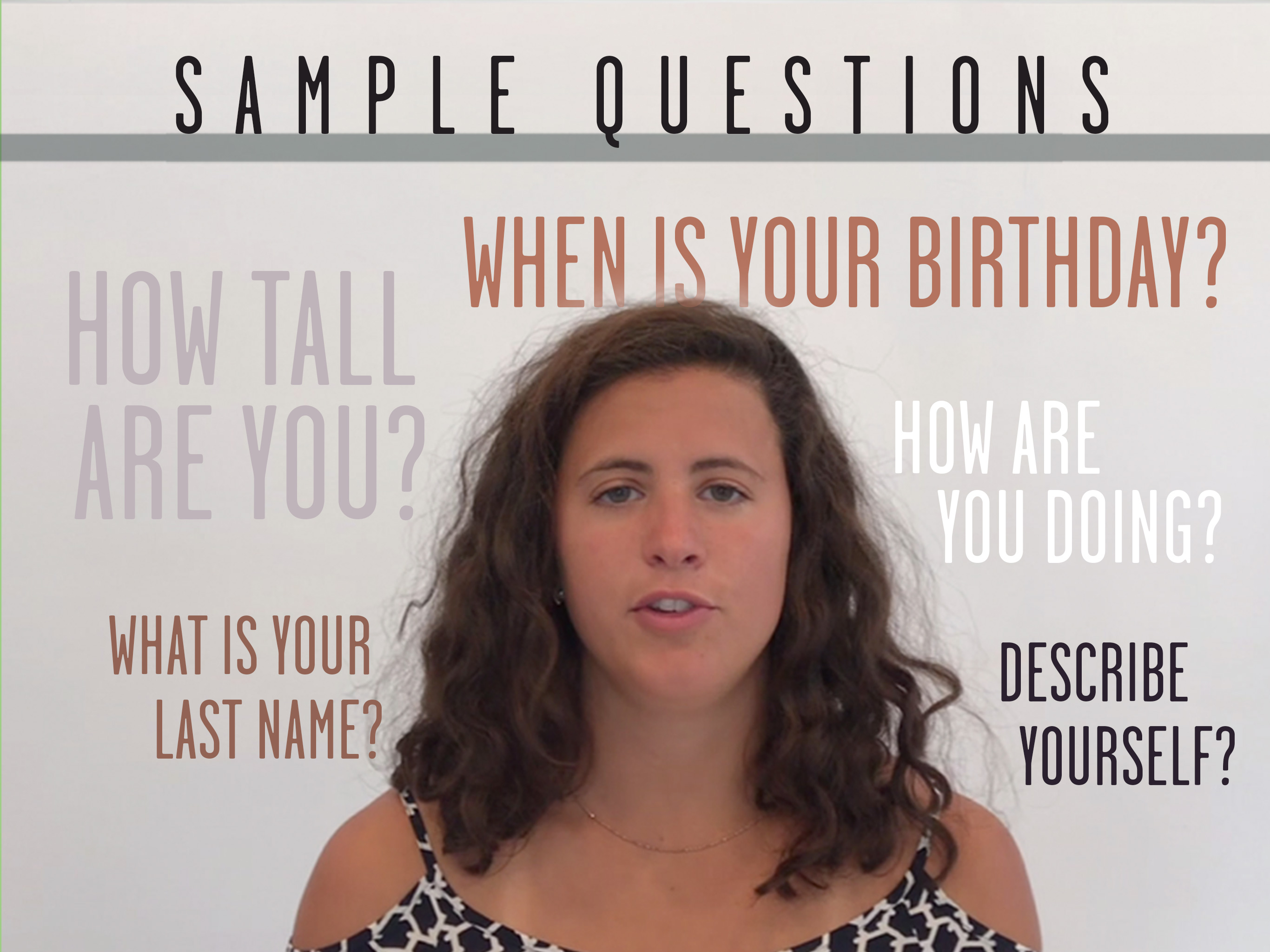 Autism Social Video Exercises