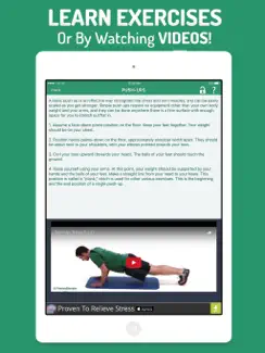7 Minutes Workout & Exercises iPad image 4