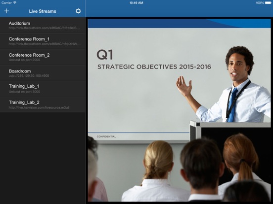 Screenshot #4 pour InStream Mobile - Media Player