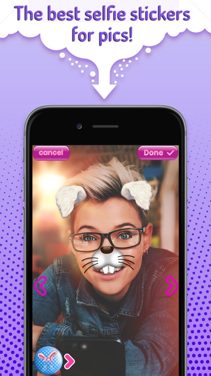 CUTEY: Face Filters Camera App screenshot-3