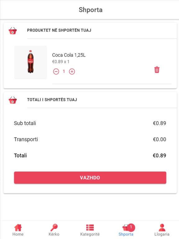 Screenshot #6 pour SPAR Kosova E-Commerce