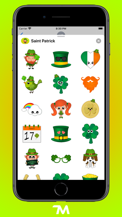 Screenshot #2 pour St. Patrick Stickers