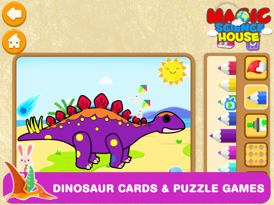 Dinosaur Car Drive Games iPad screenshot