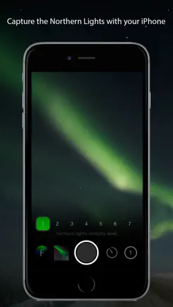 Northern Lights Photo Capture iPhone image 1
