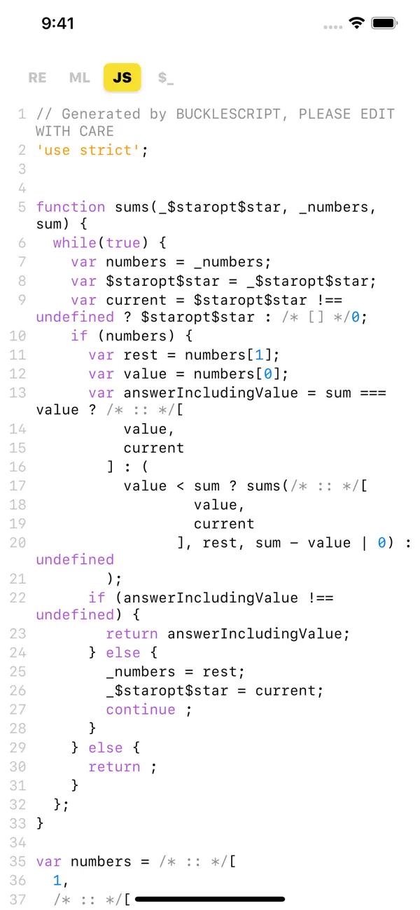 #3. ReasonML (iOS) 作者: Jacob Parker
