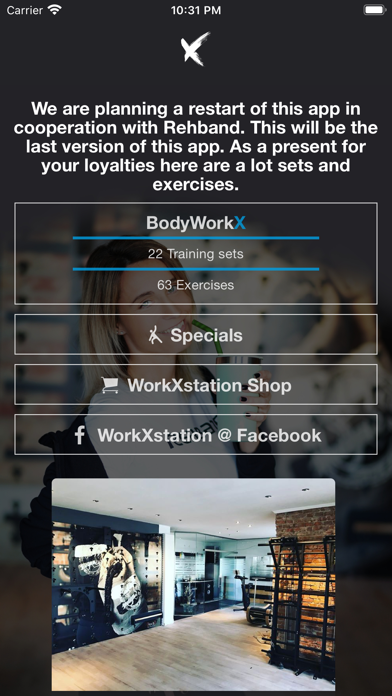 Screenshot #1 pour BodyWorkX