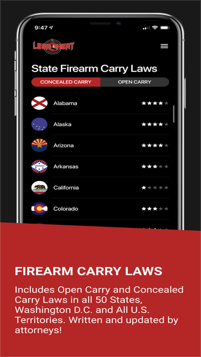 CCW & US Gun Laws - Legal Heat Screenshot